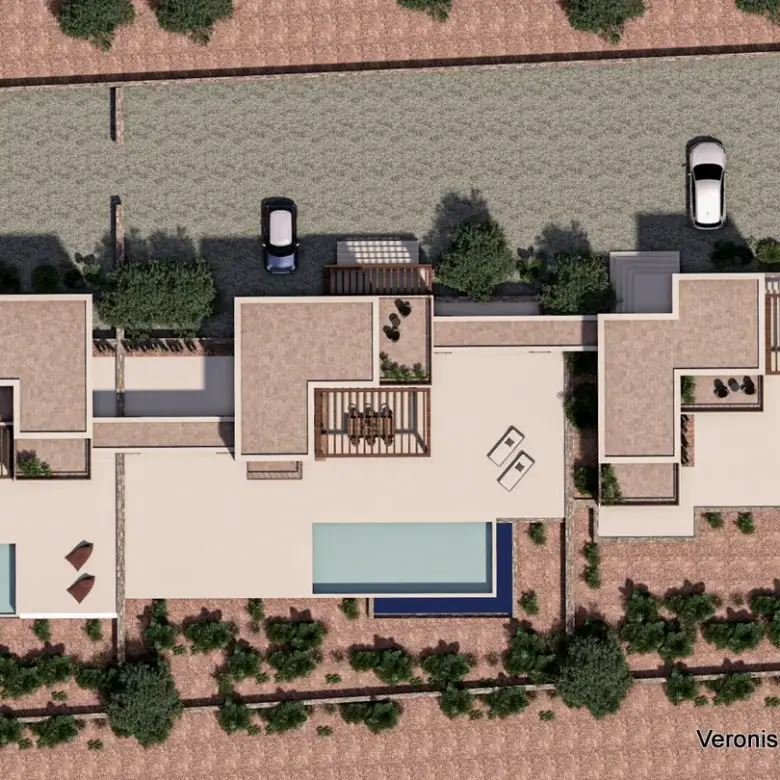Chora Naxos / 3 houses with swimming pools