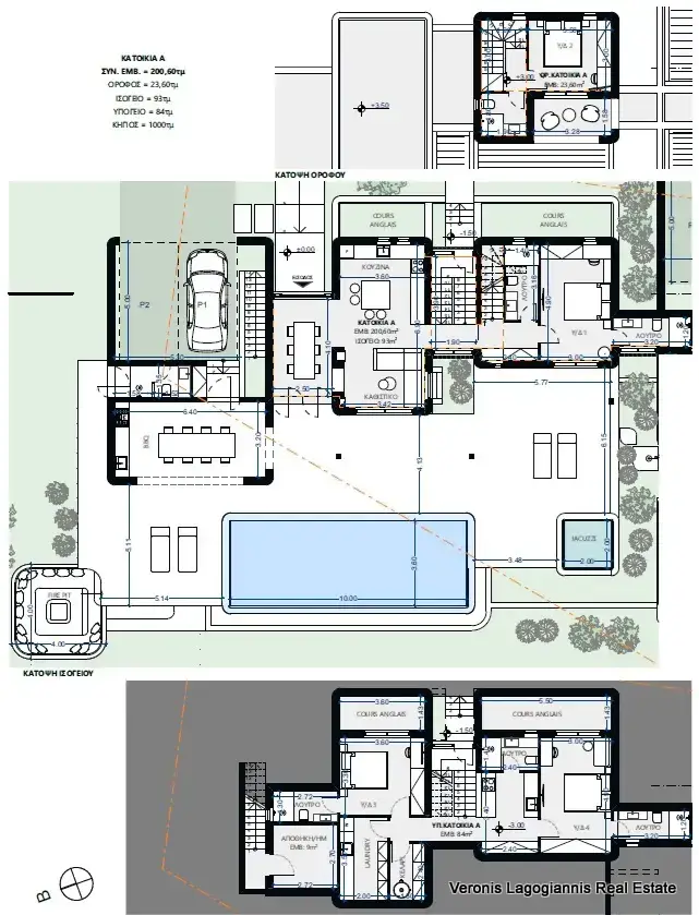 2 Kamaria Alyko / Plot with Building Permit for Two Villas / 640616