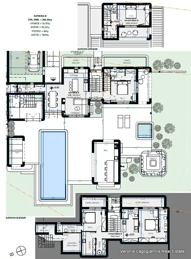 3 Kamaria Alyko / Plot with Building Permit for Two Villas / 640616