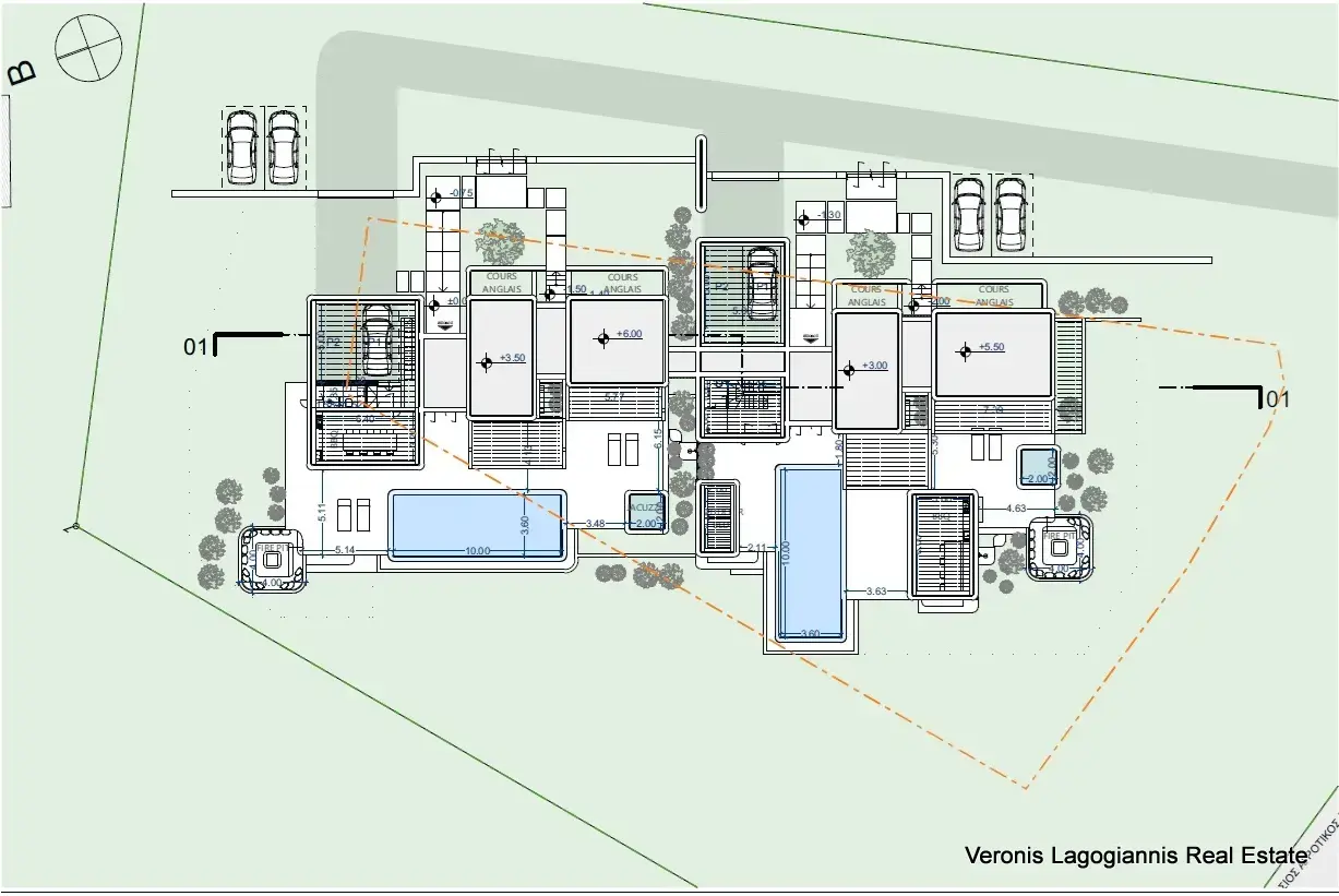 Χωρίς τίτλο Kamaria Alyko / Plot with Building Permit for Two Villas / 640616