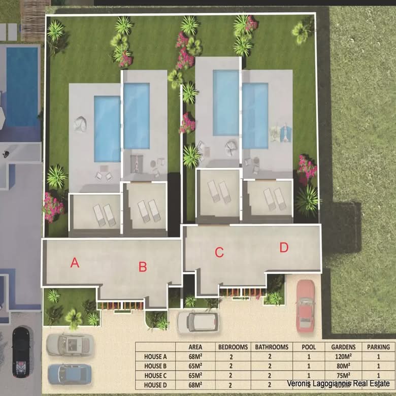 Καστράκι Νάξου / Κατοικίες από 75m2 έως 120m2 / 640679